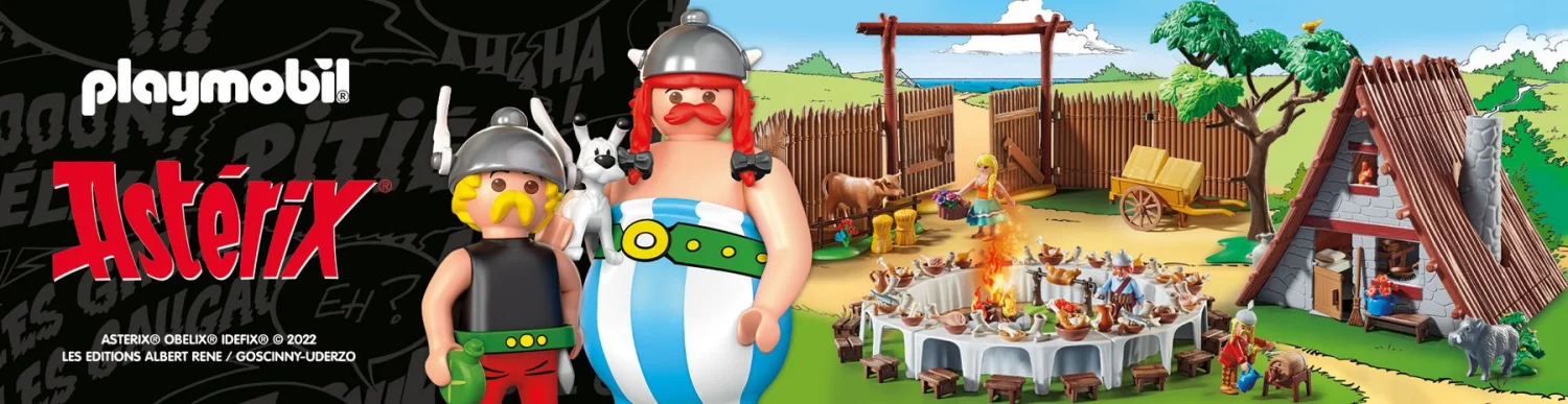 Playmobil Collection Asterix and Obelix, Edifis and Battle of The Palace  (71268)