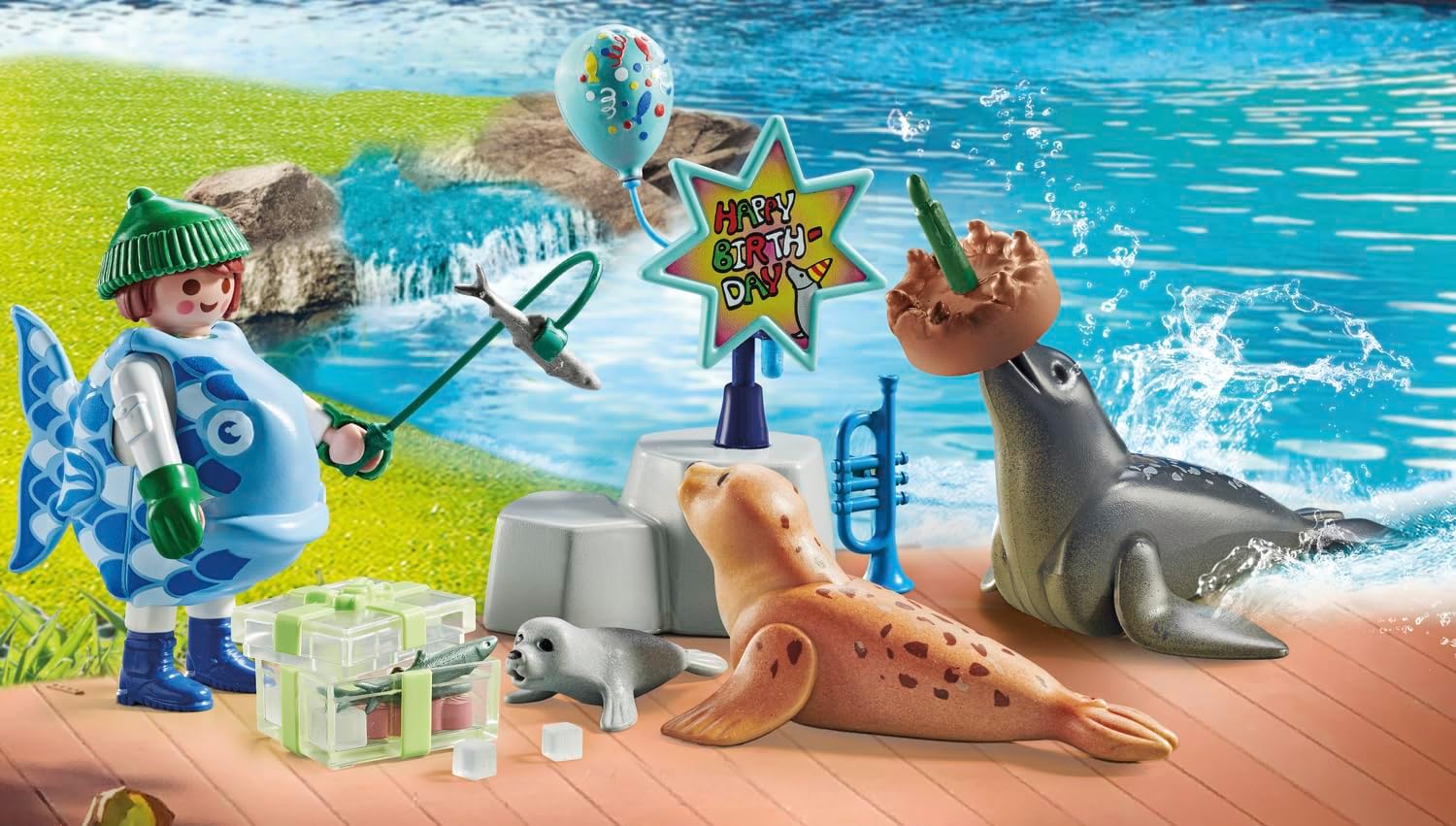 Sea Animals Playmobil Zoo Aquarium Wise-Kids Toys