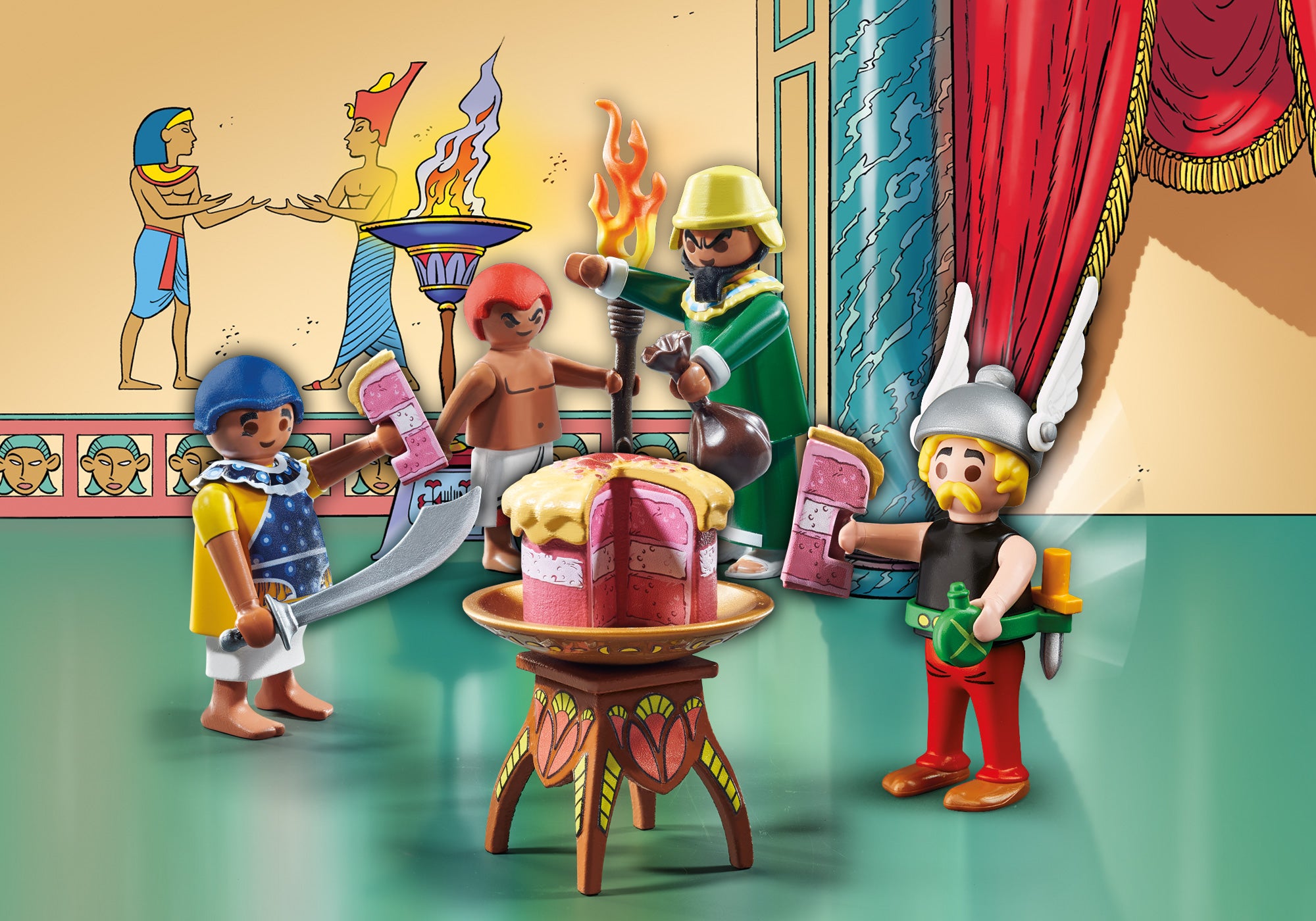 Astérix Playmobil 70931 The Village Banquet — Joguines i bicis Gaspar