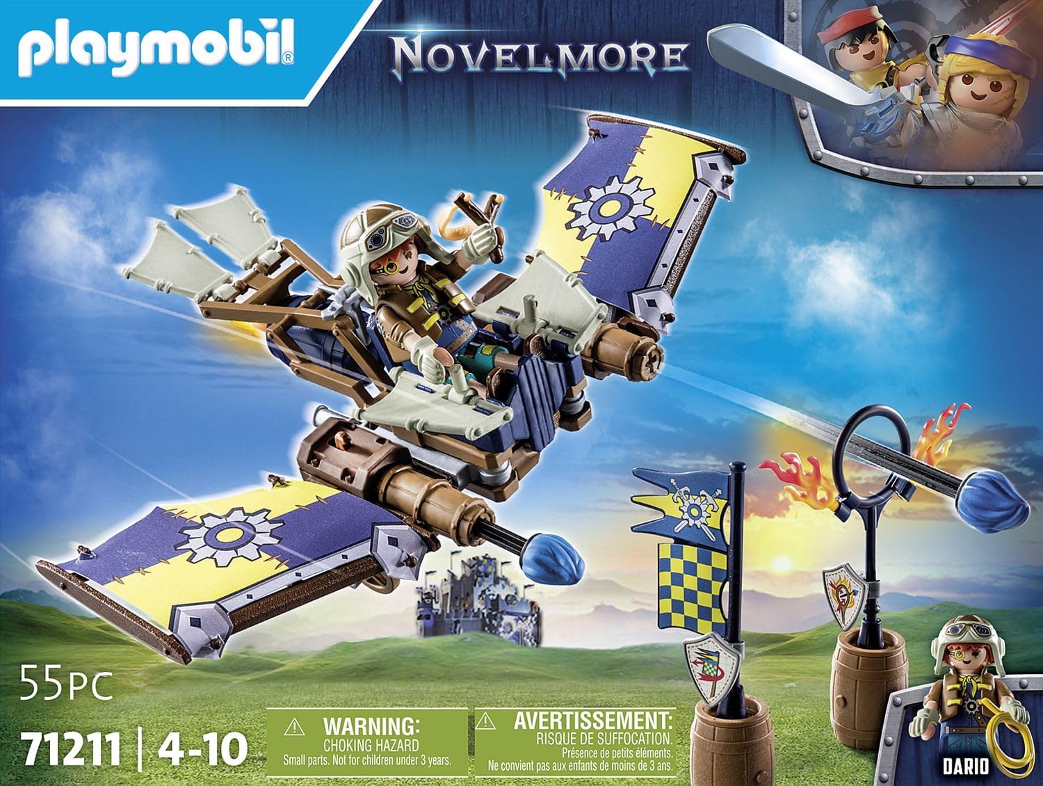 Playmobil-PLAYMOBIL NOVELMORE - BATTLE ROBOT 71300(71300