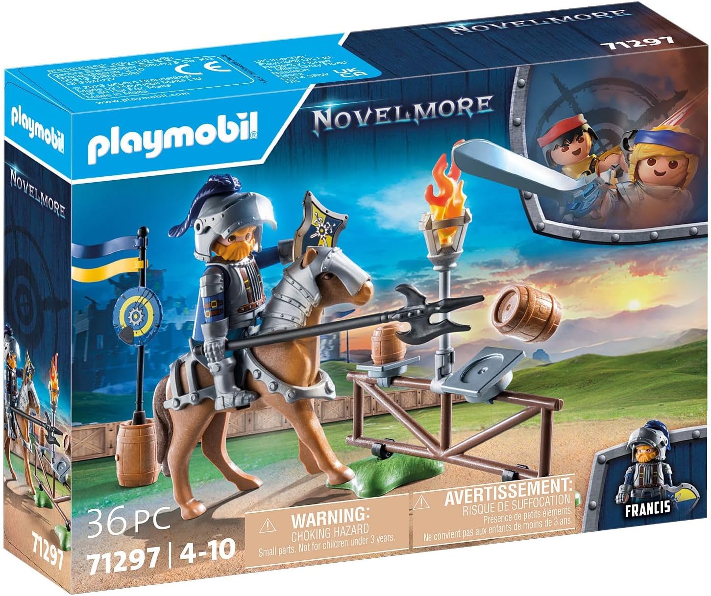 Playmobil Novelmore - Gwynn with Combat Equipment - A2Z Science
