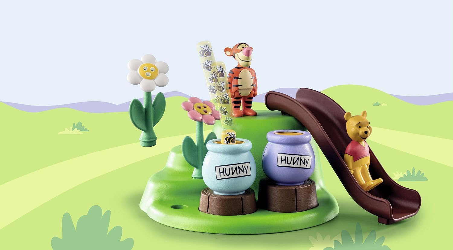 PLAYMOBIL 1.2.3 & Disney: Winnie's Counter Balance Honey Pot