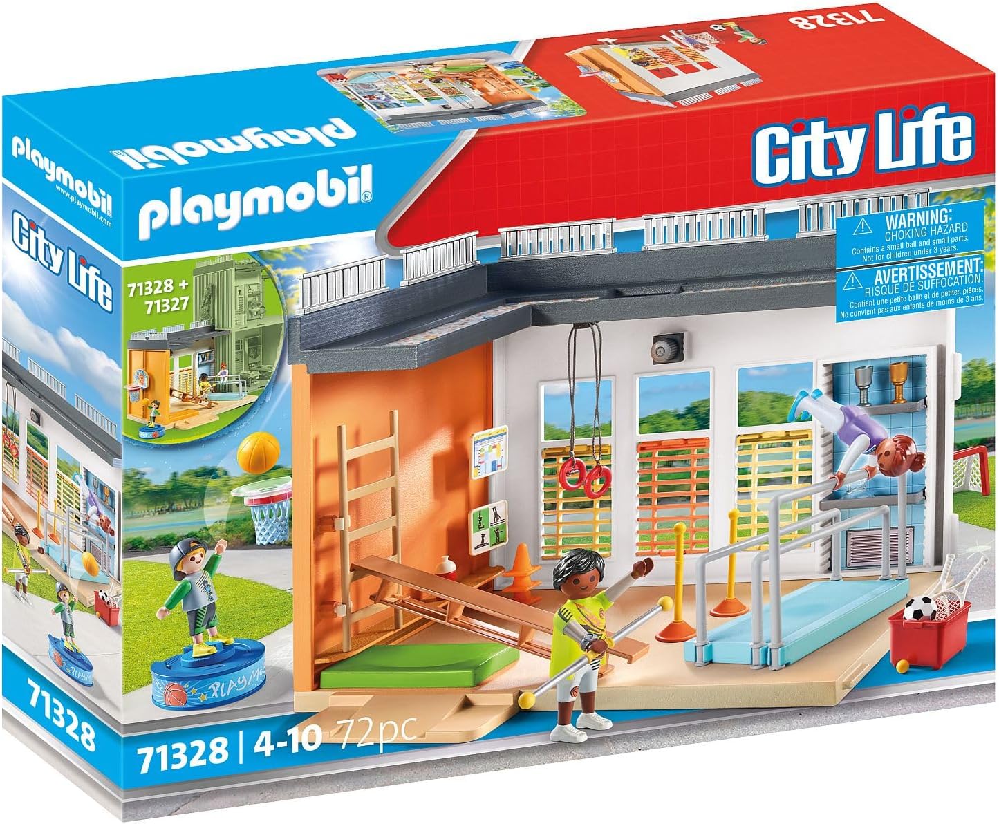 Playmobil School with hypoallergic Nursery