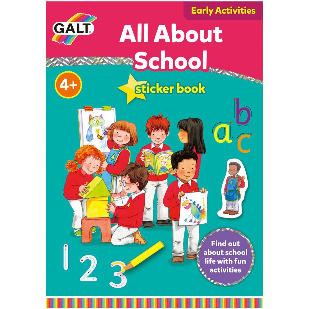 Galt Reusable Sticker Book: Discover the Excitement of Sports 150 Stickers  New