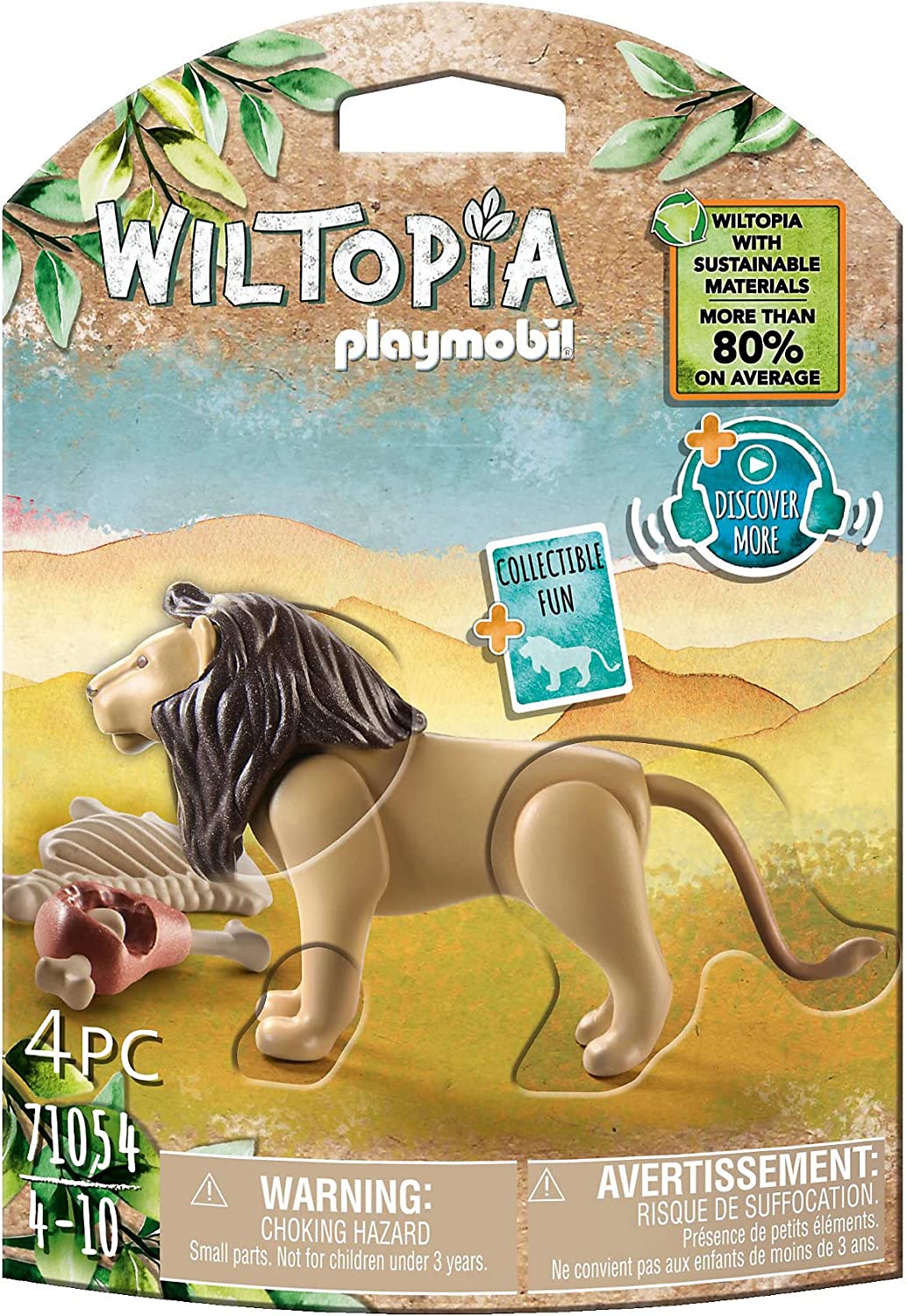 PLAYMOBIL Wiltopia 71403 Excursion to the Animals of America, Sustainable  Toys, from 4 years