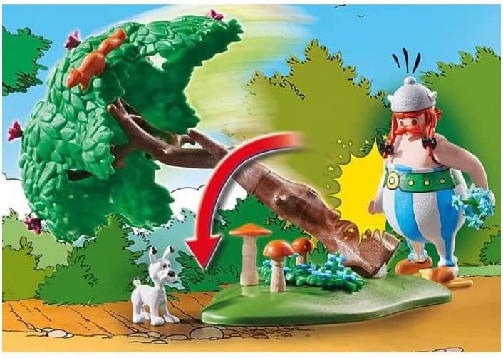 Playmobil Collection Asterix and Obelix, Edifis and Battle of The Palace  (71268)