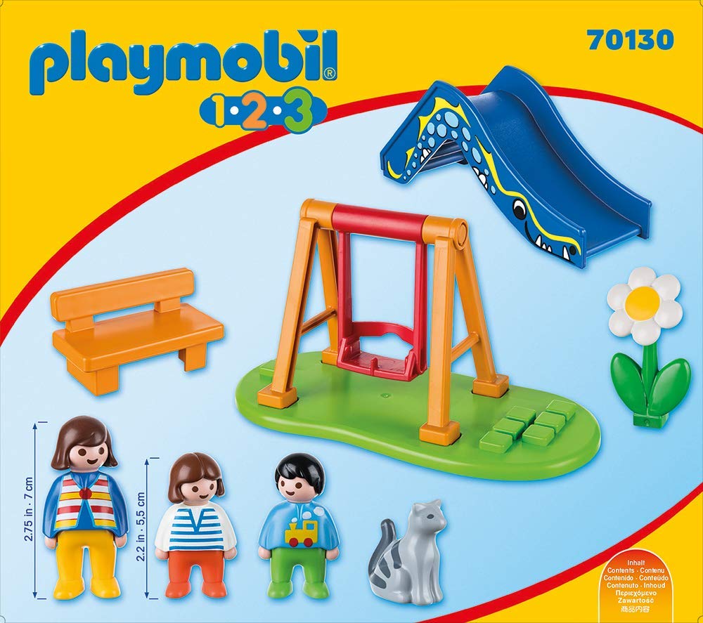 Playmobil 1.2.3 Water Seesaw w/ Watering Can 70269 (kids 18 months